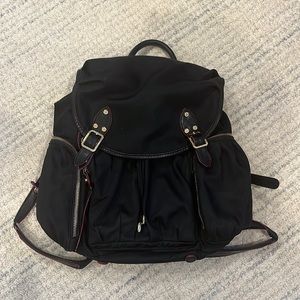 DESIGNER MZ Wallace red lined backpack
